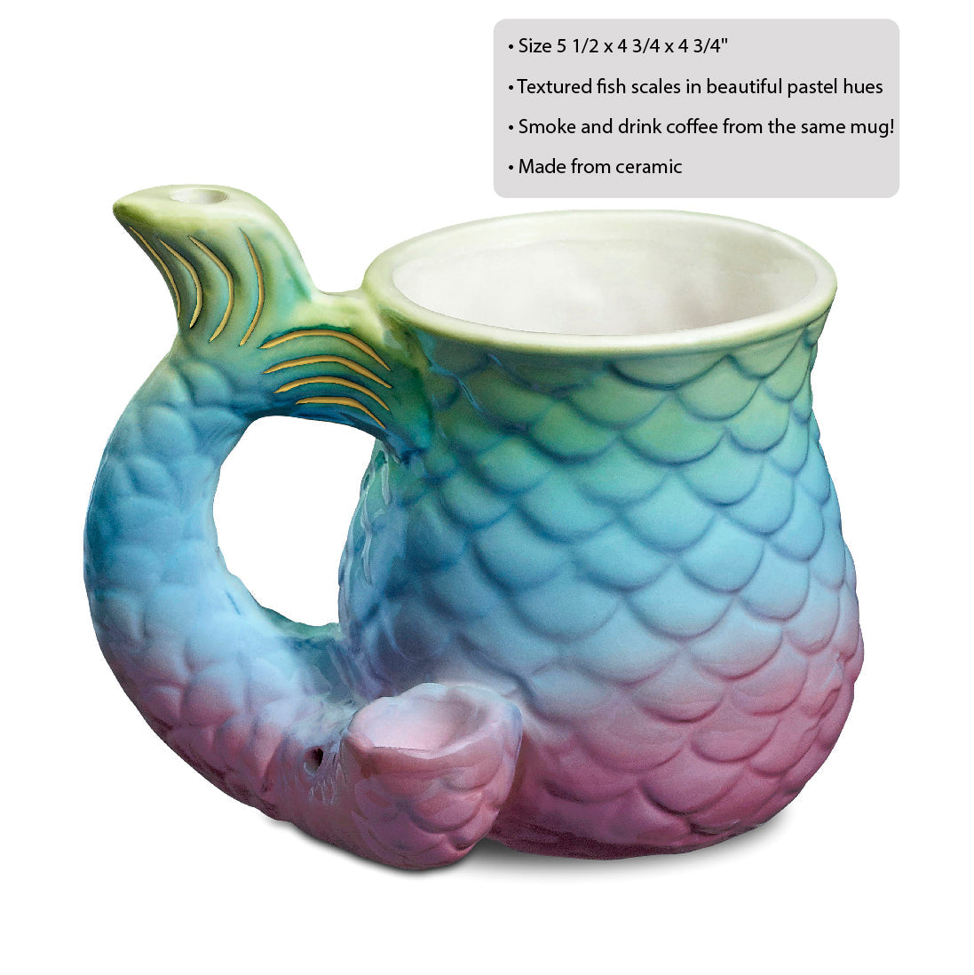 Mermaid Tail Mug - Roast & Toast