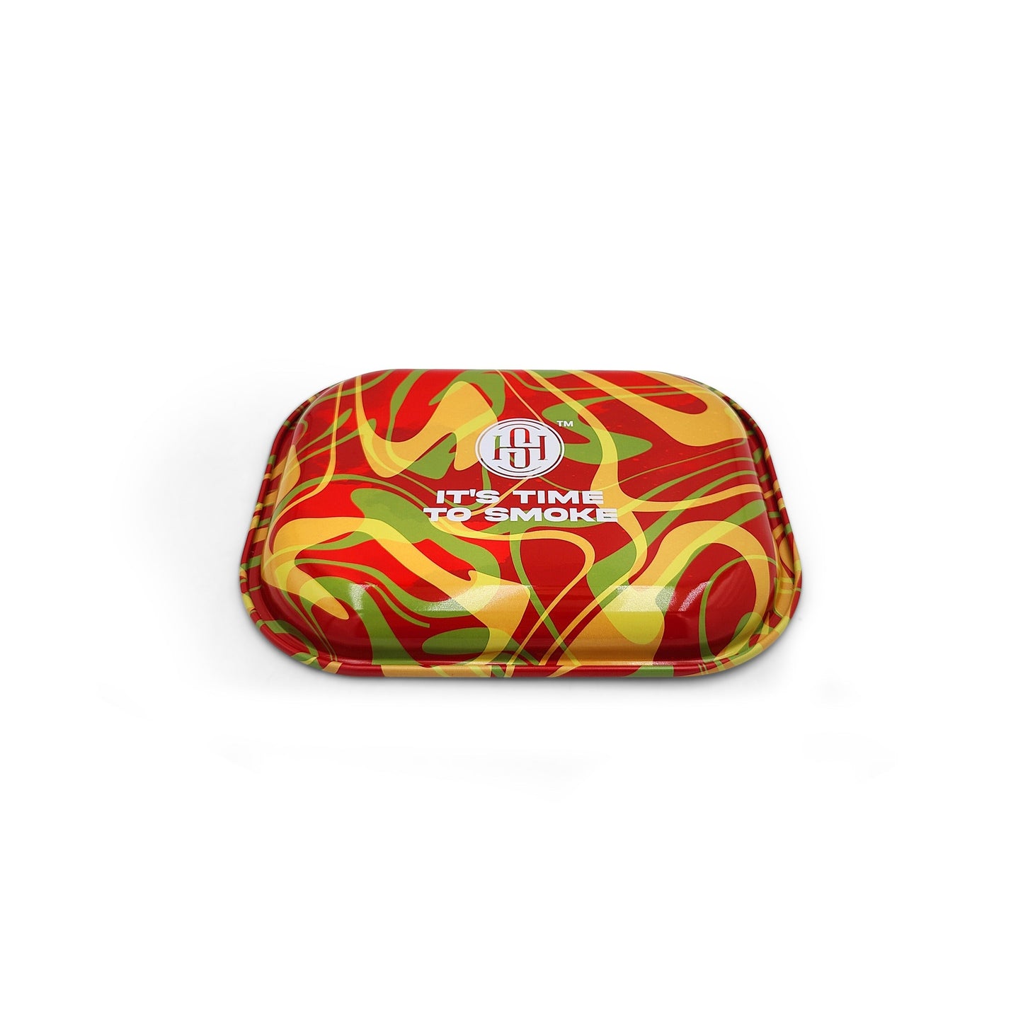 High Society - Small Rolling Tray - Rasta