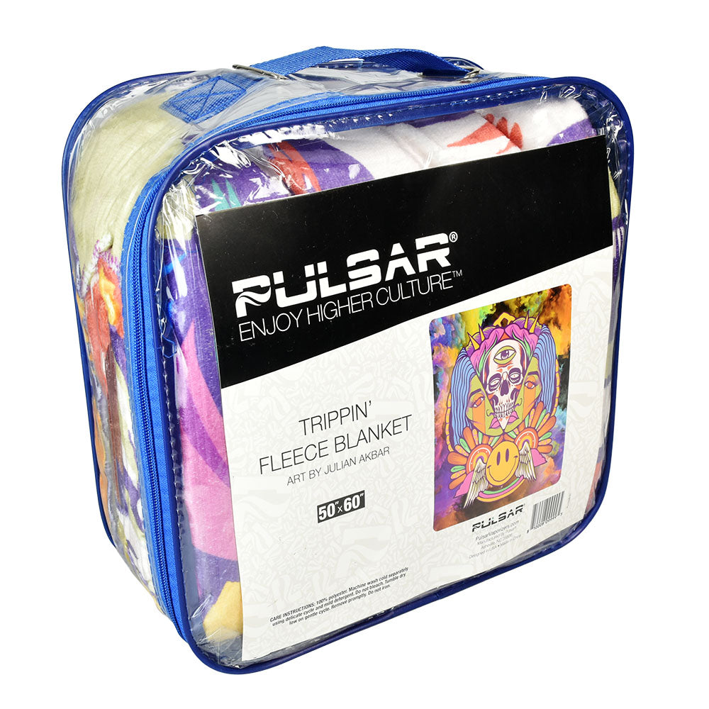 Pulsar Fleece Throw Blanket