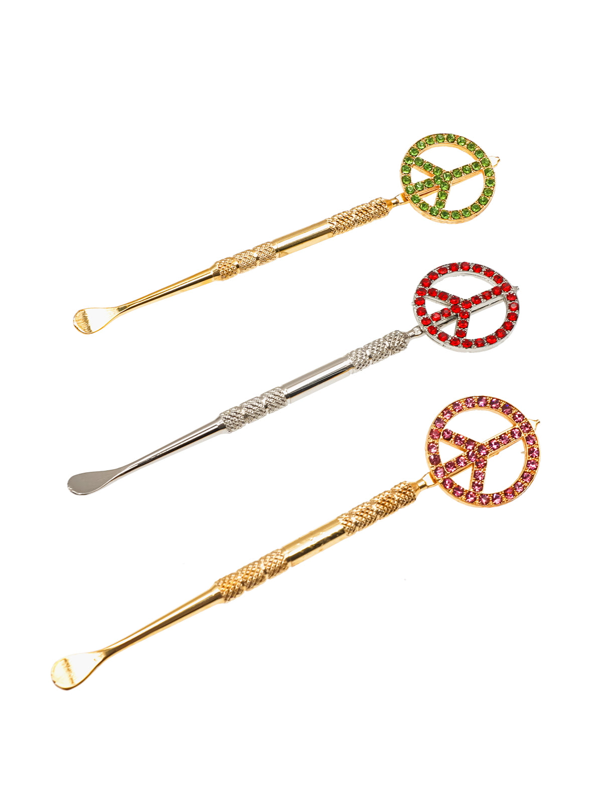 Studded Metal Dabber "Peace"