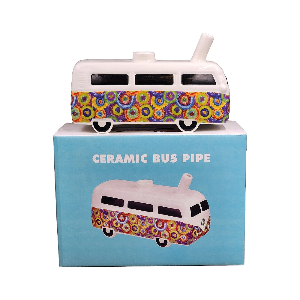 vintage bus pipe and stash jar