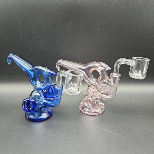 4.5" Bird Style Mini Dab Rig