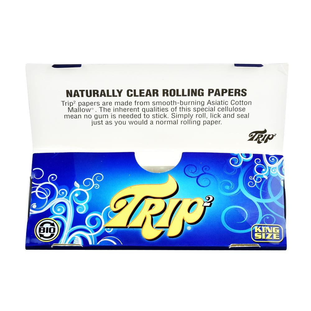 Trip 2 Clear Rolling Papers | Kingsize