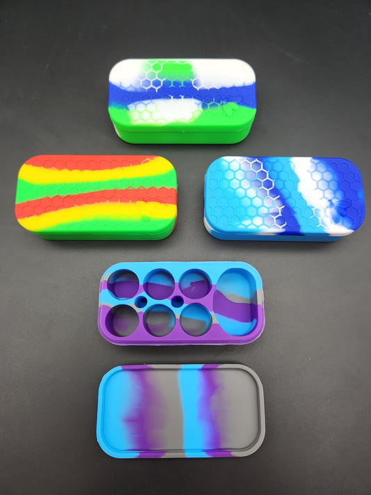 Rectangular Silicone Slicks w/ Multiple Compartments