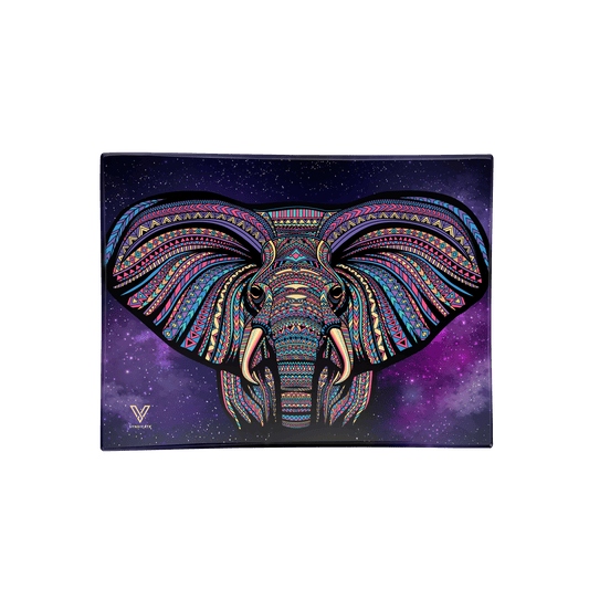 Elephant Glass Rollin' Tray