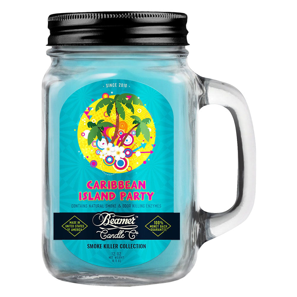 Beamer Candle Co. Mason Jar Candle | Caribbean Island Party