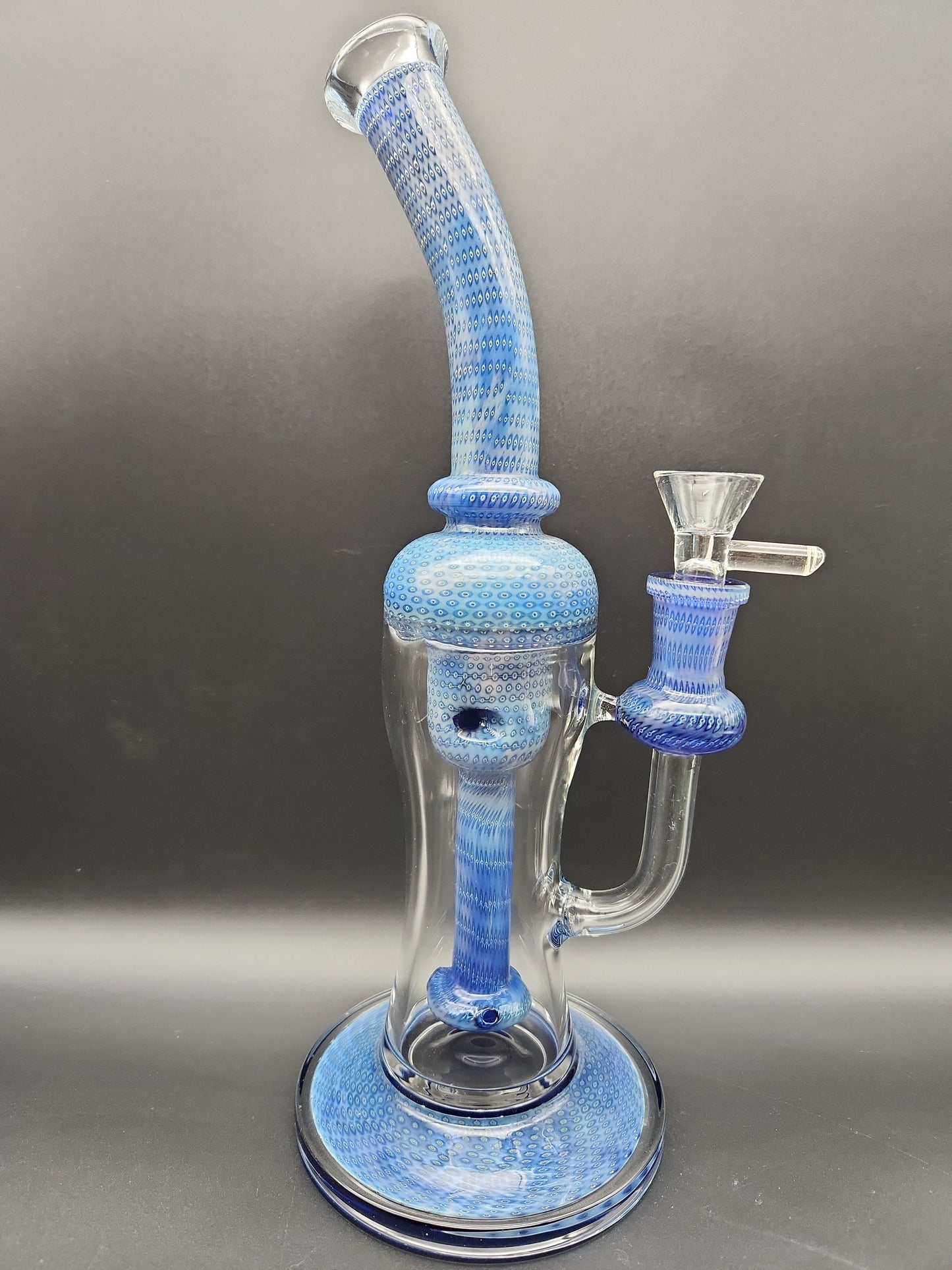 11" Polka Dot Incycler Water pipe