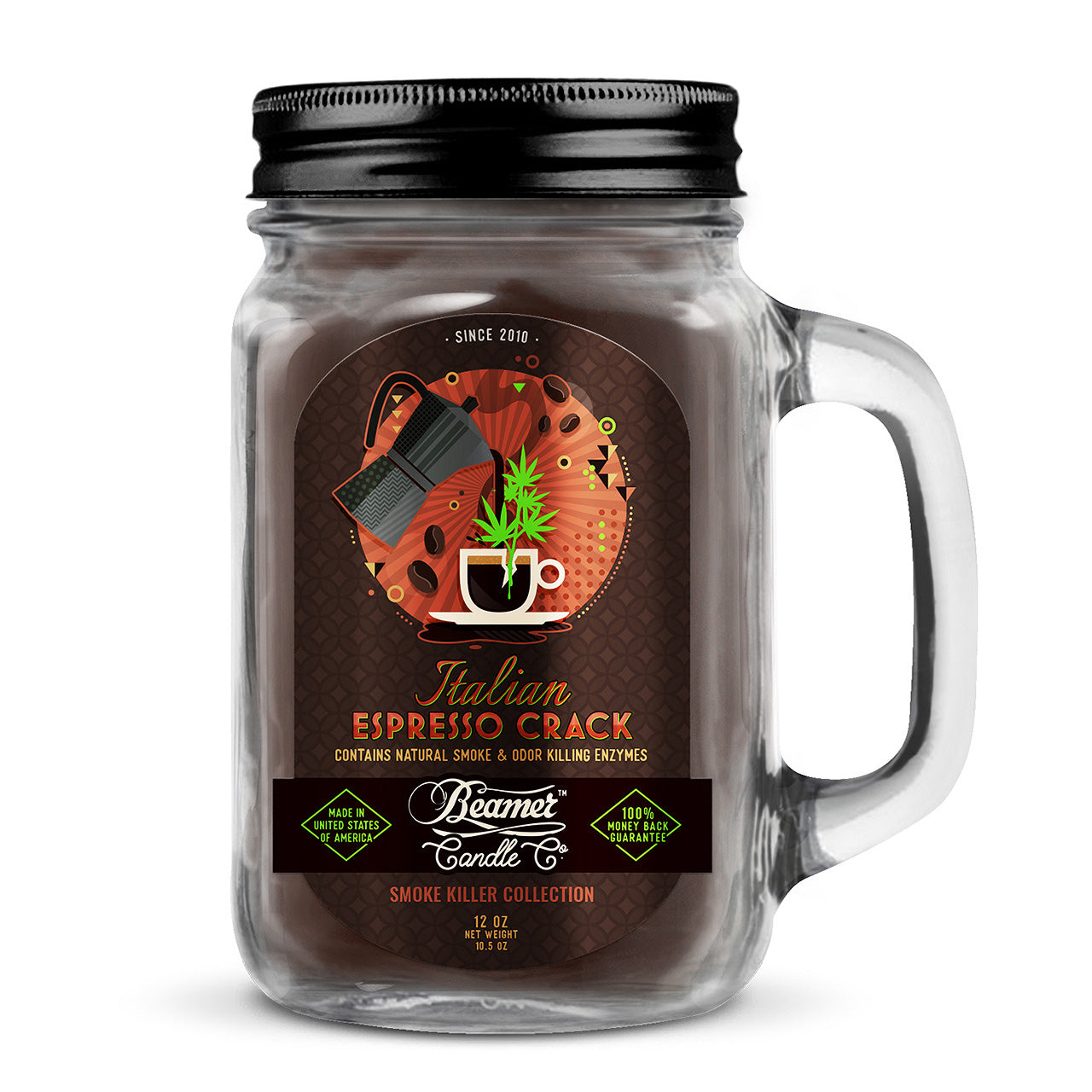 Beamer Candle Co. Italian Espresso Crack 12 oz