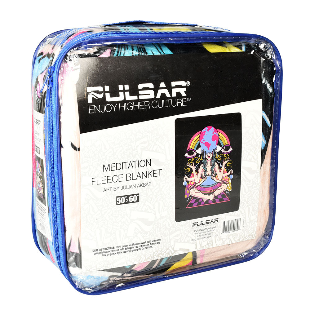 Pulsar Fleece Throw Blanket