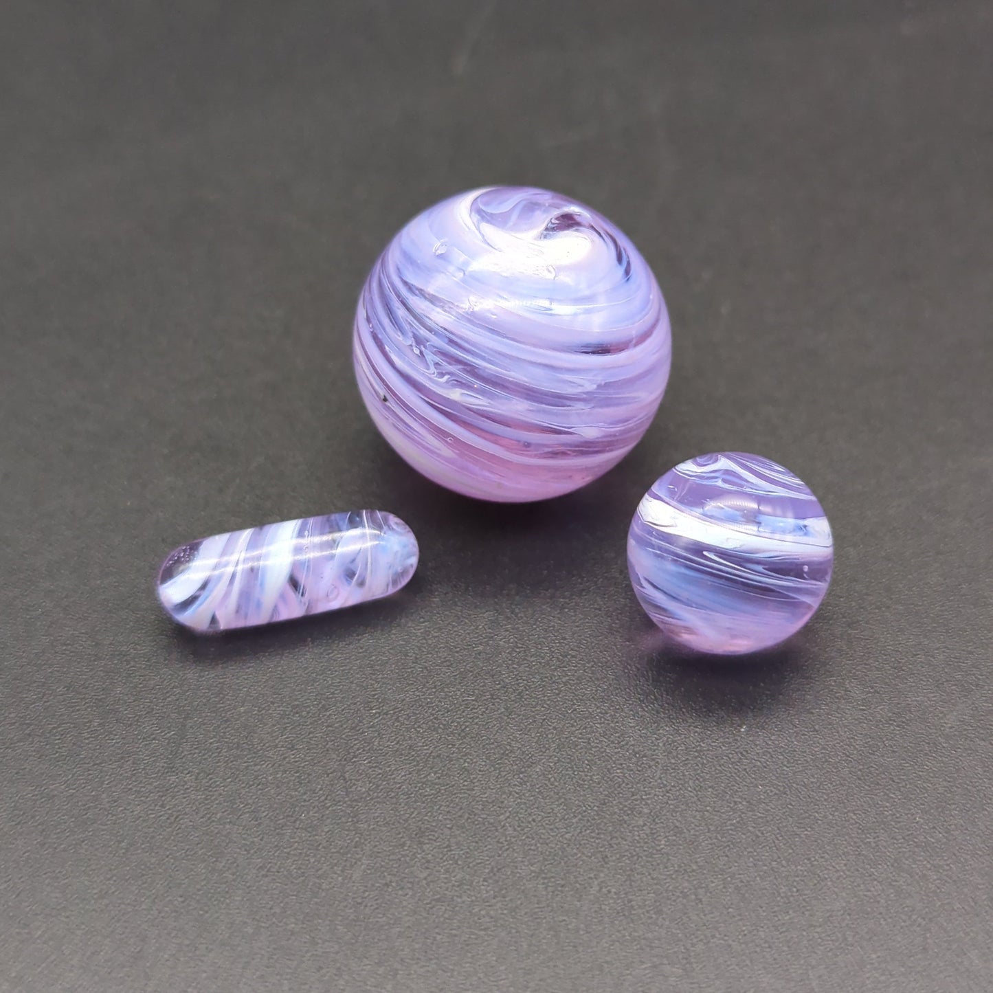 Color Swirl Marble + Pill Set for Terp Slurpers