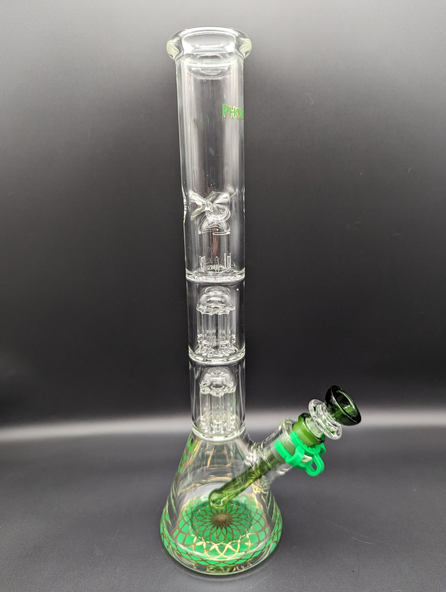 13" Phoenix Double Tree Beaker Bong