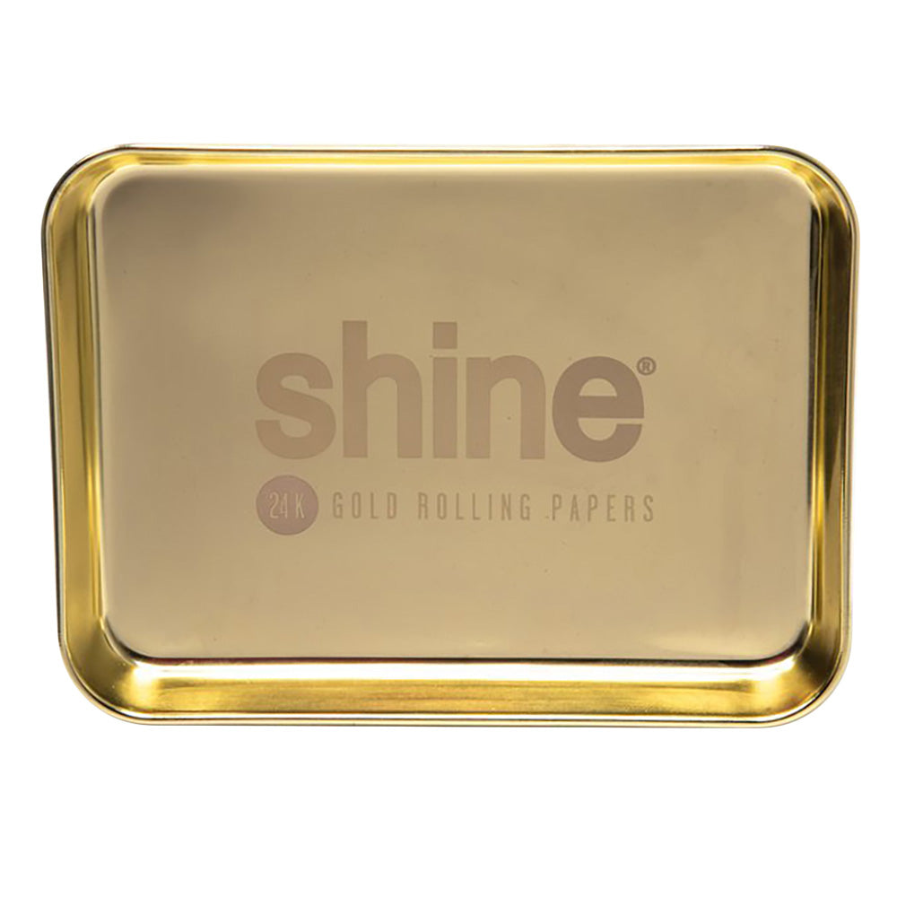 Shine Gold Rolling Tray