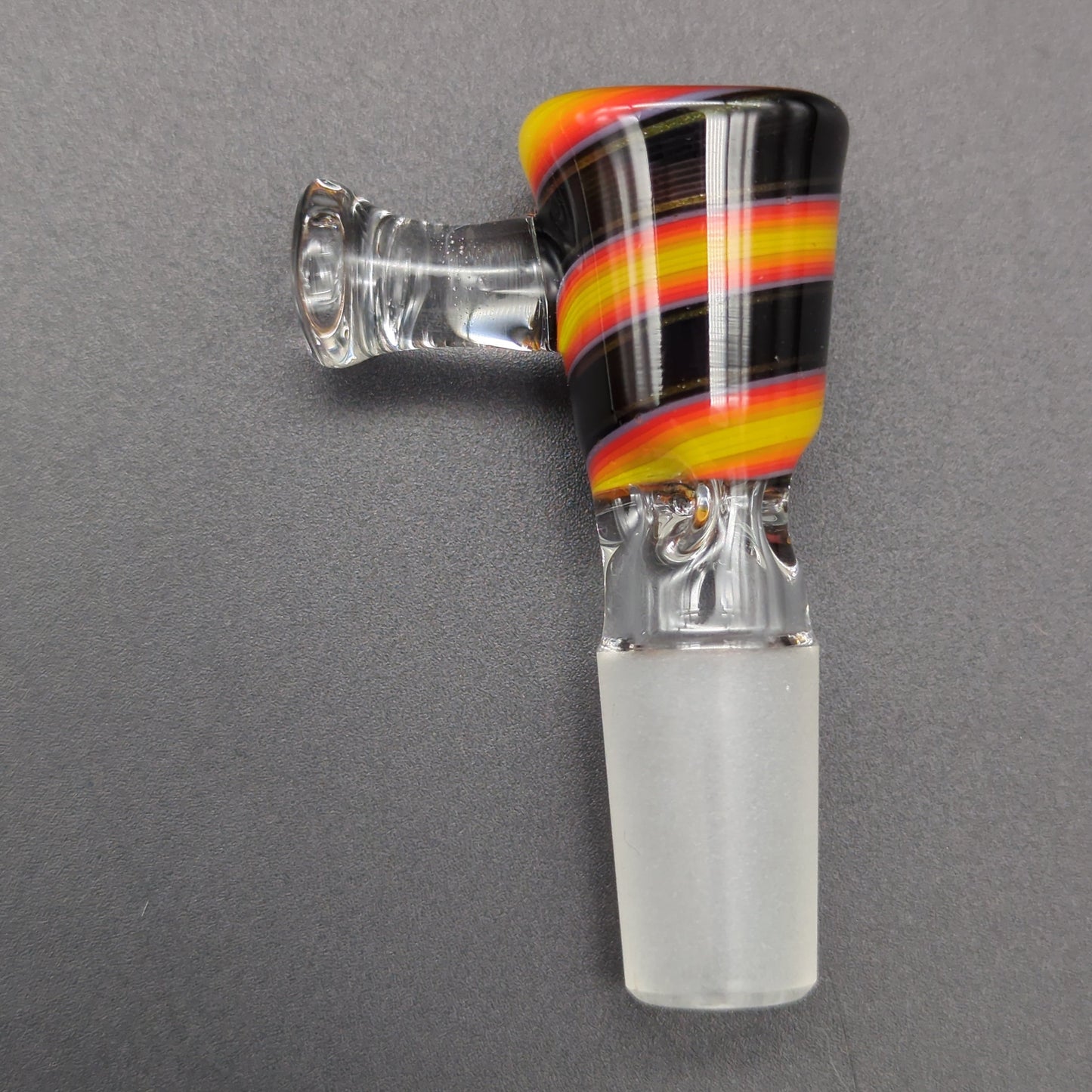 14mm Worked Triple Pinch Bowl Slides - by Texas Hot Glass