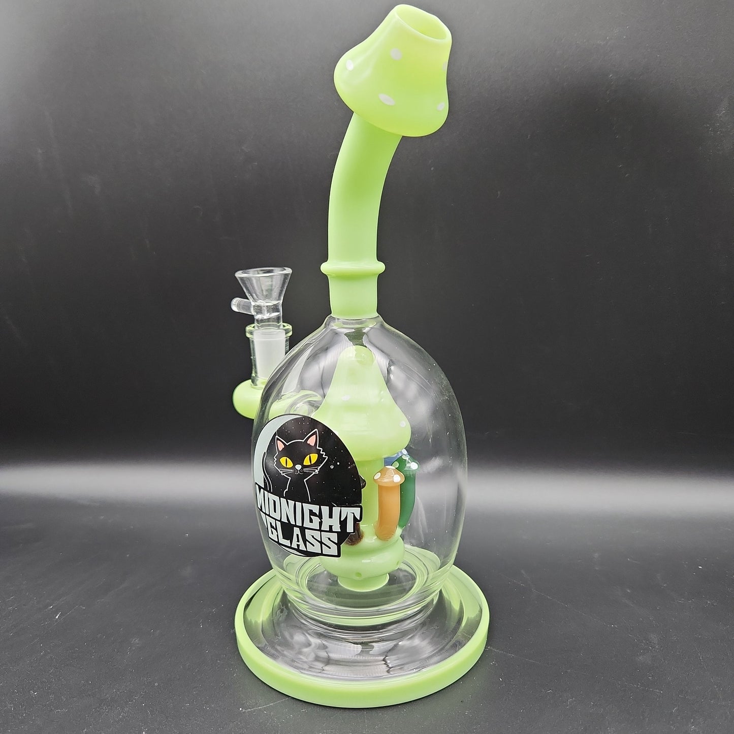 Midnights Mushrooms 9" Water Pipe