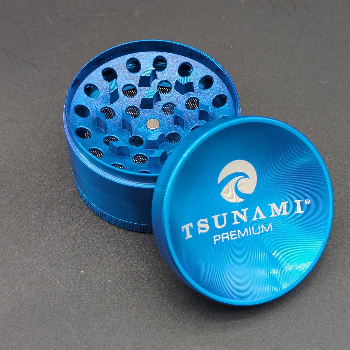 Tsunami Dry Herb Grinder 4 Piece 63mm