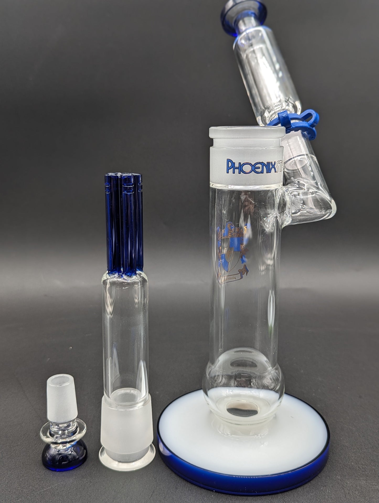 12" Phoenix Dual Perc Sidecar Bubbler