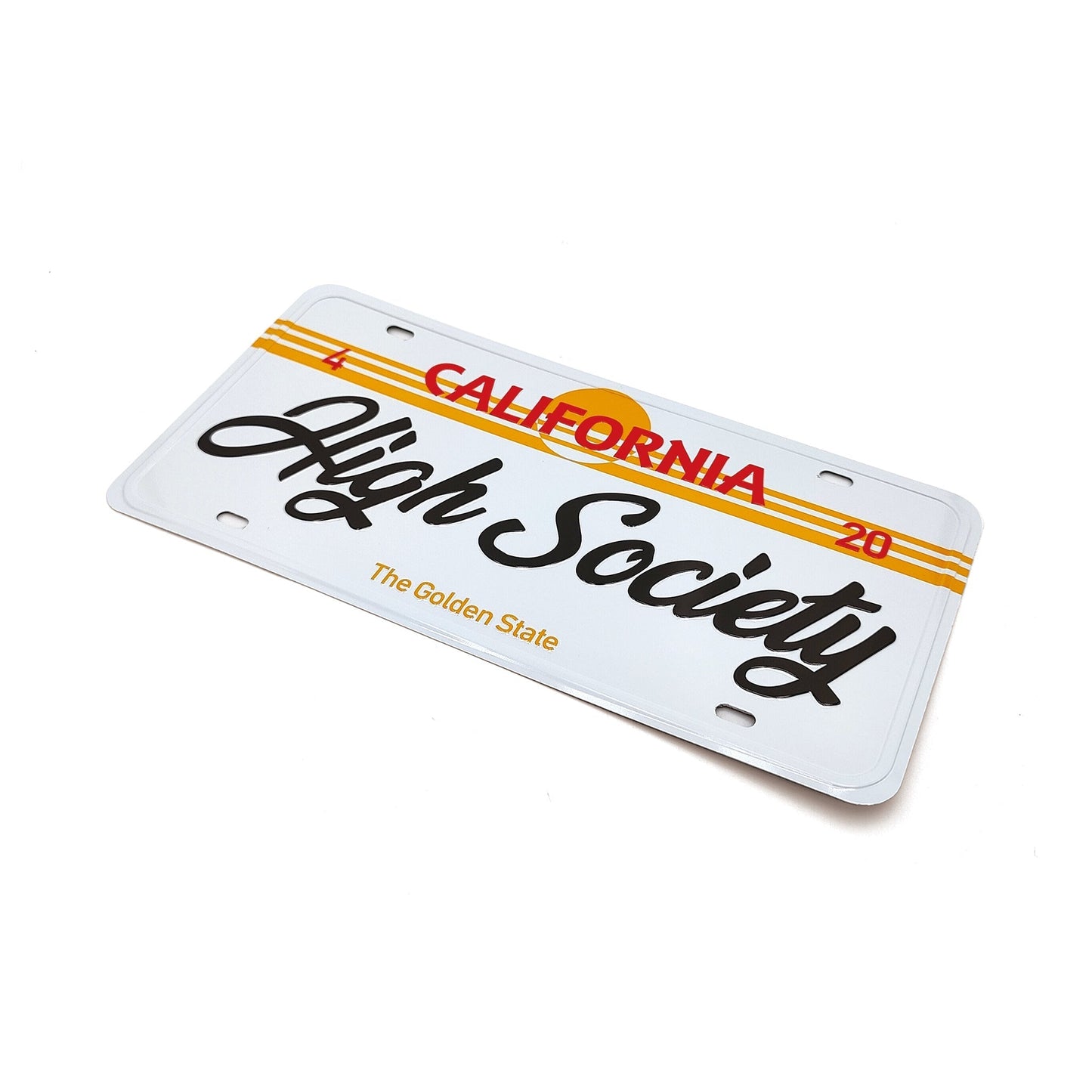 High Society | Limited Edition Collectors Car Plate