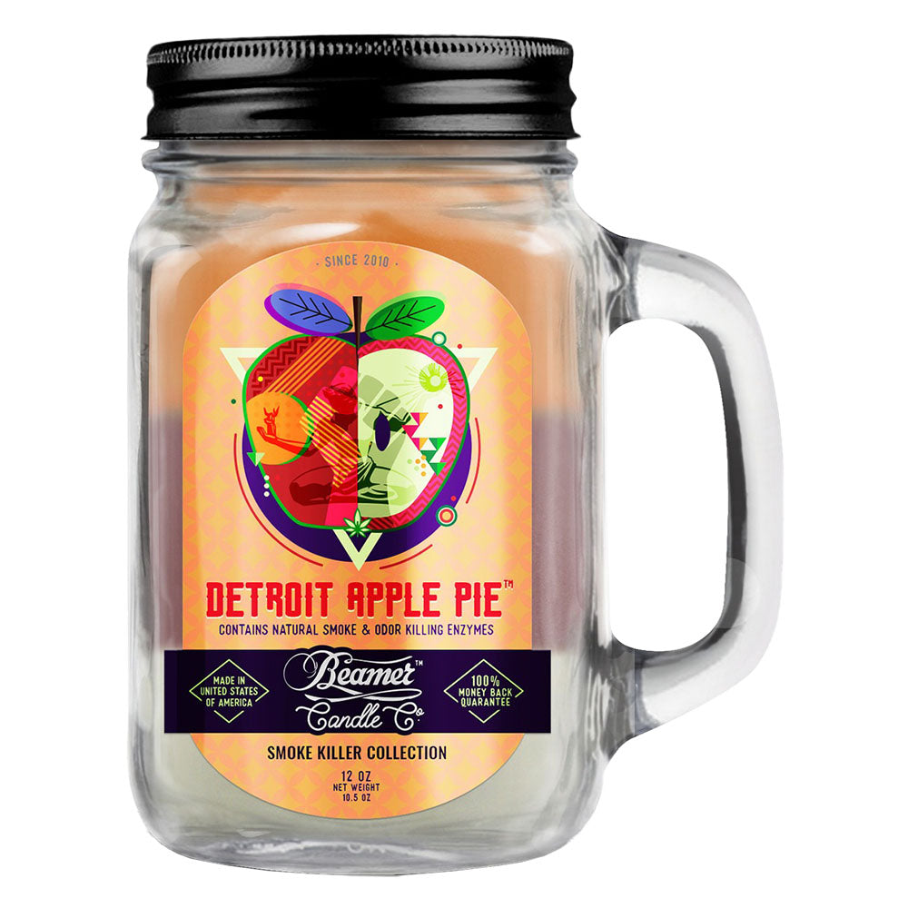 Beamer Candle Co. Mason Jar Candle | Detroit Apple Pie