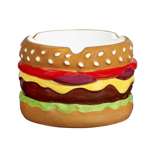 cheeseburger ashtray