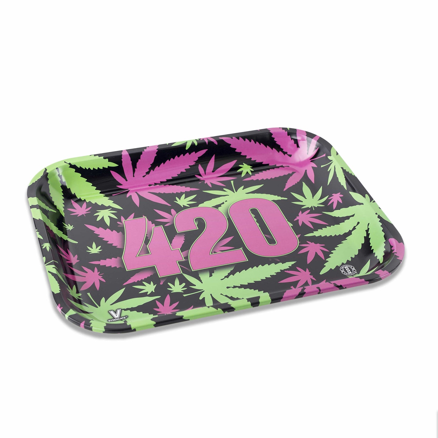 420 Retro Metal Rollin' Tray