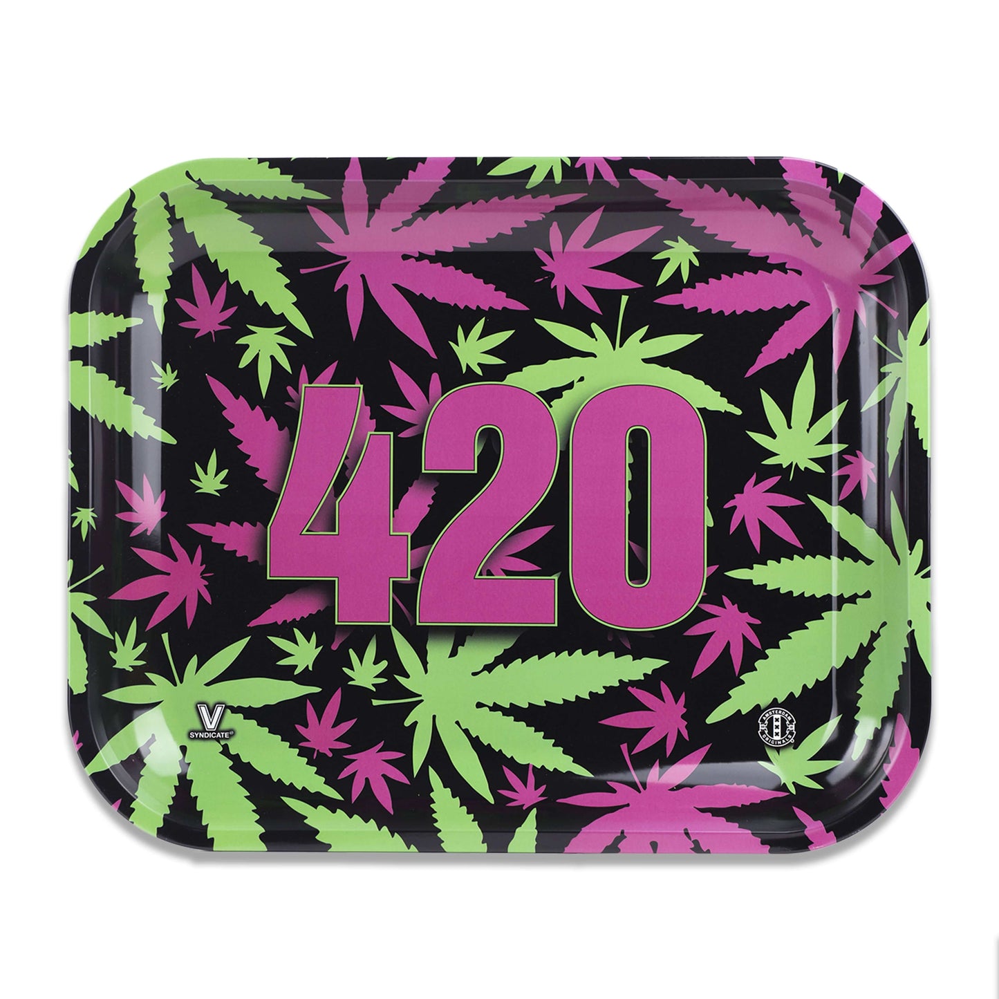 420 Retro Metal Rollin' Tray