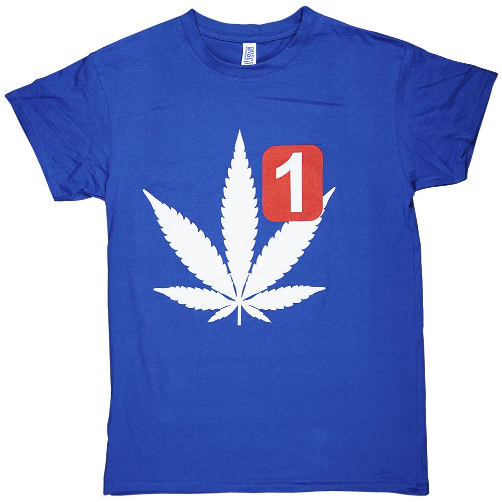 Brisco Brands Hemp Leaf T-Shirt