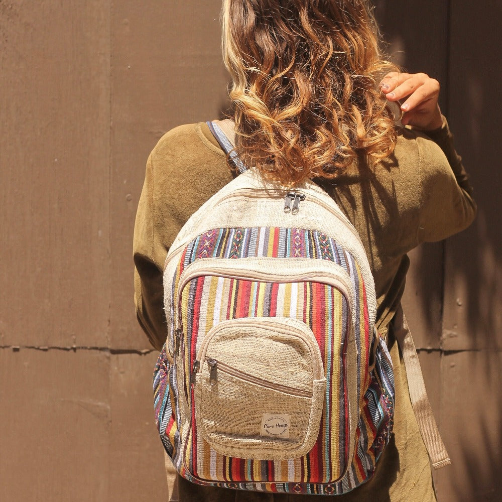 Core Hemp Large Backpack - ॐ Boho