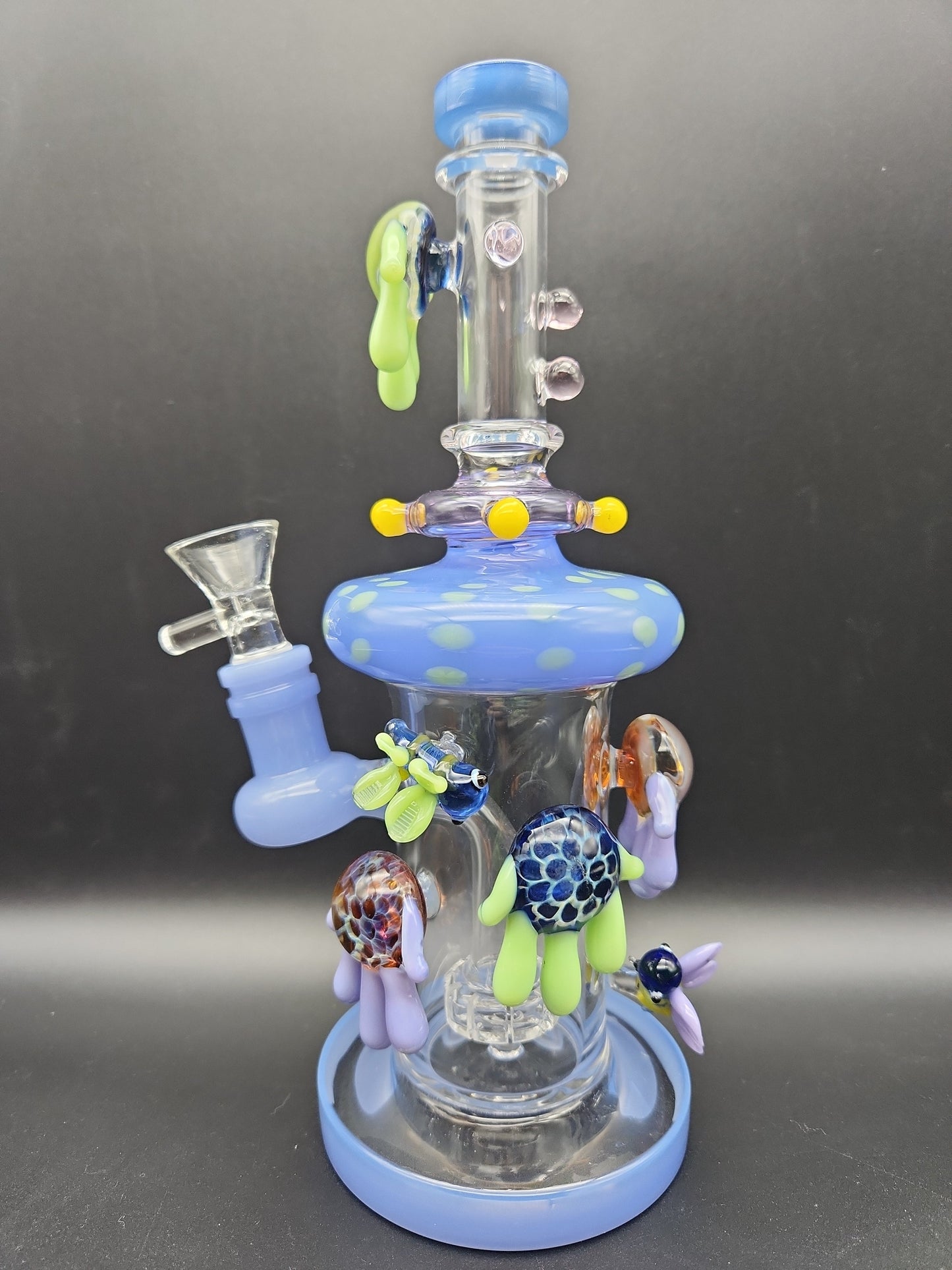 9" Dragonfly Honeycomb Drip Water Pipe