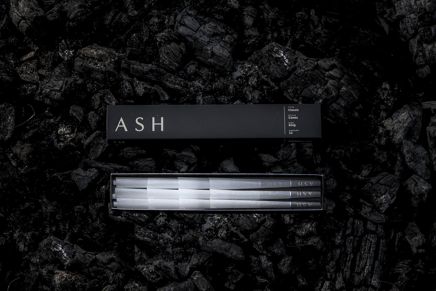 ASH Pre-Rolled Cones | Classic | 32 Count | Box