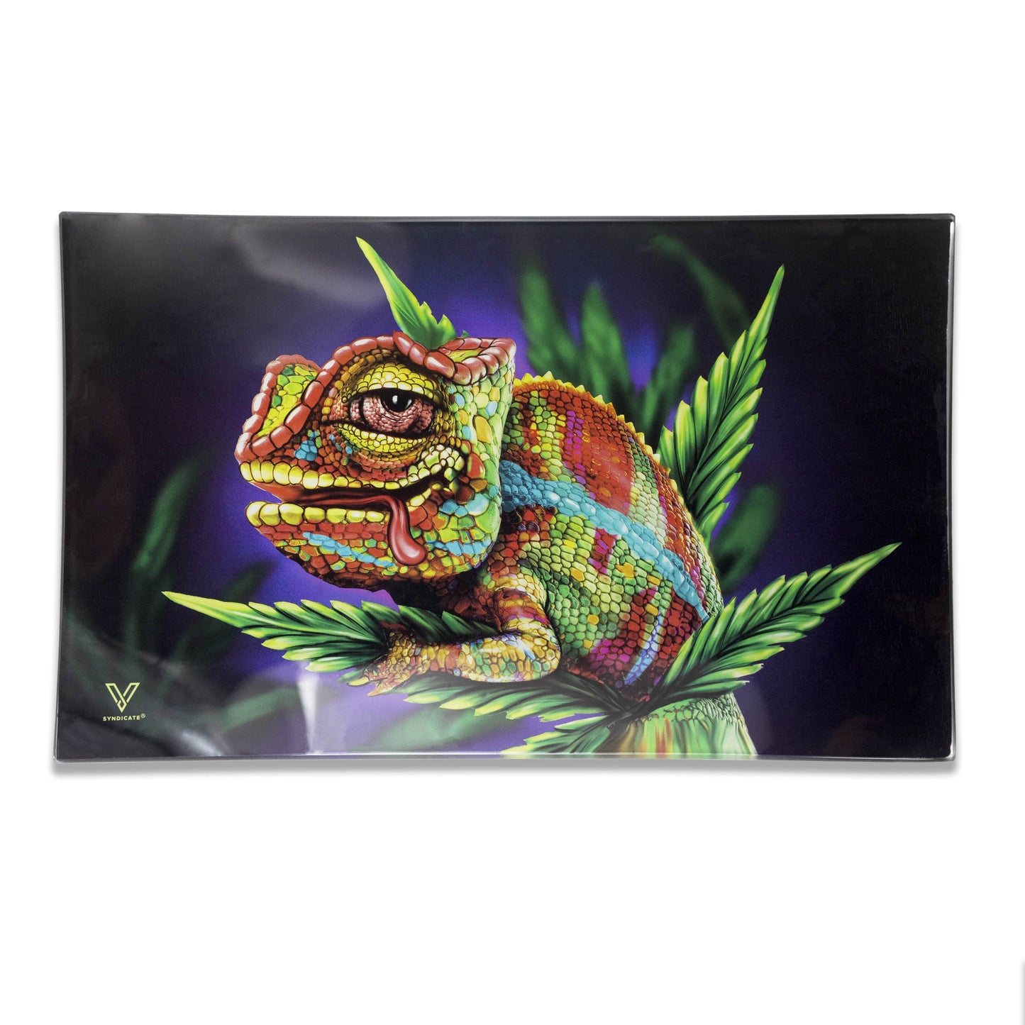 Cloud 9 Chameleon Glass Rollin' Tray