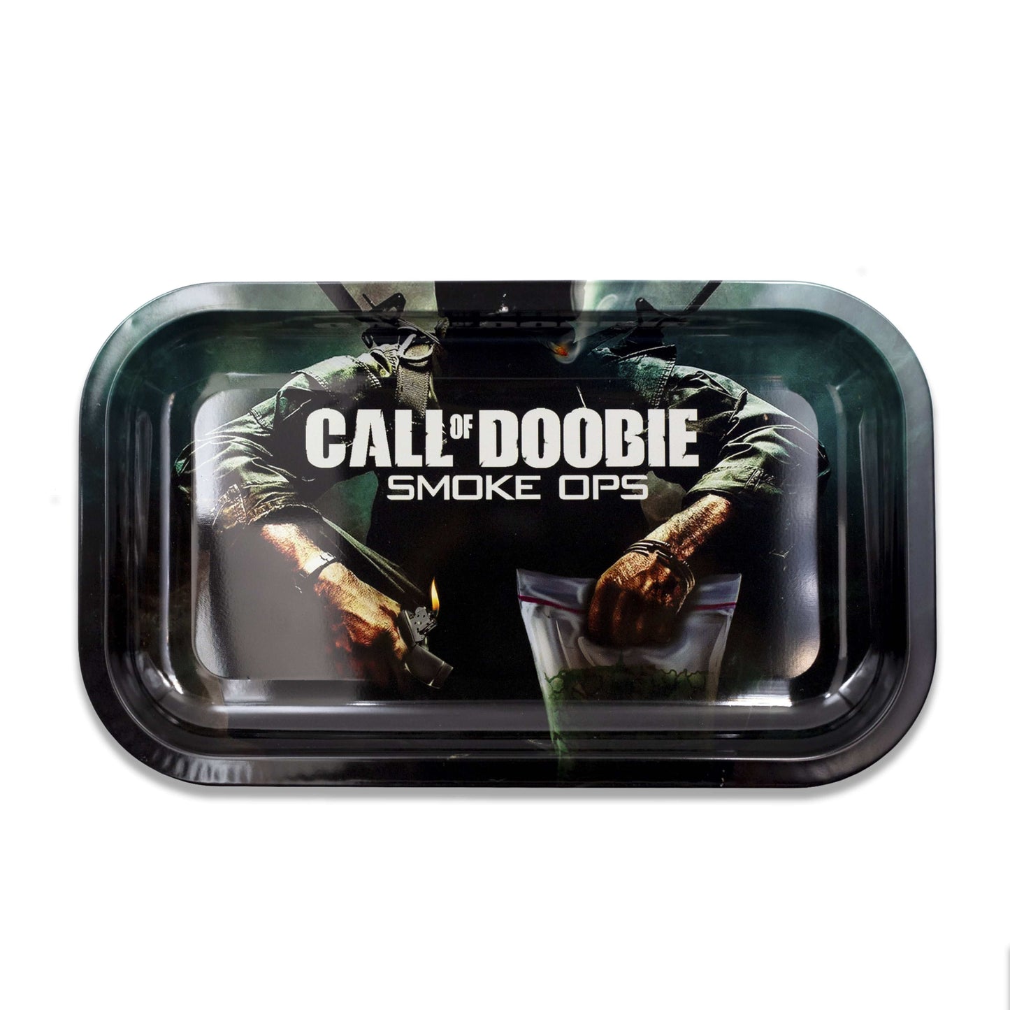 Call of Doobie Metal Rollin' Tray