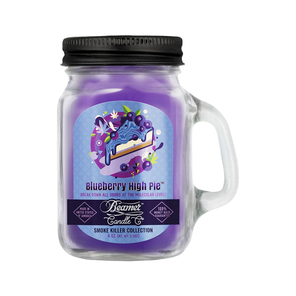 Beamer Candle Co. Mason Jar Candle | Blueberry High Pie