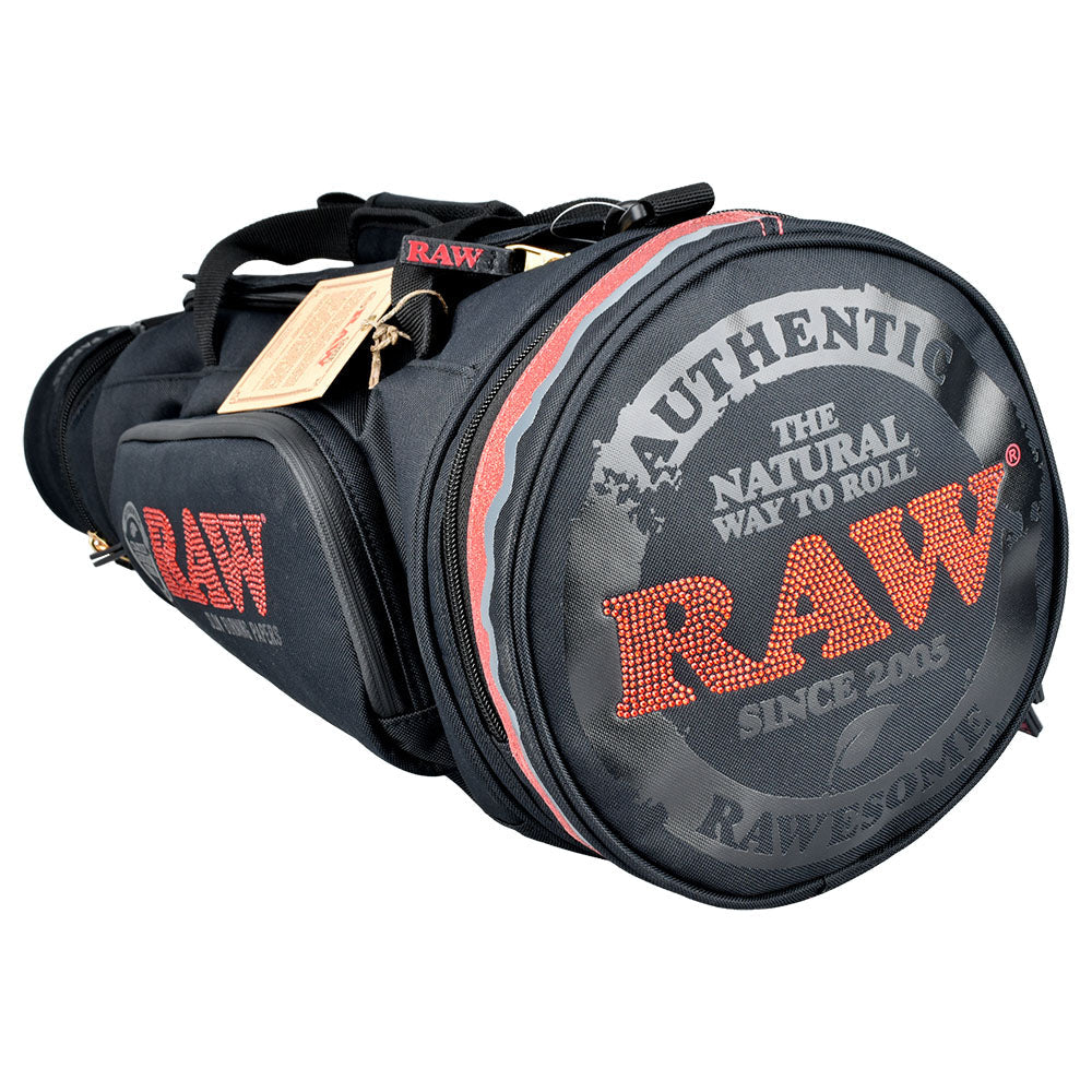 RAW Multi-compartment Cone Duffel Bag - 21"x9" / Black