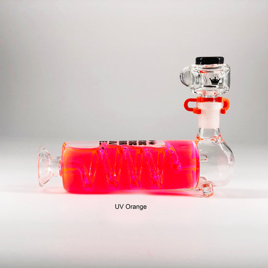 Krave Glass Steamroller HandPipe *FREE Dispoze-A-Bowl*