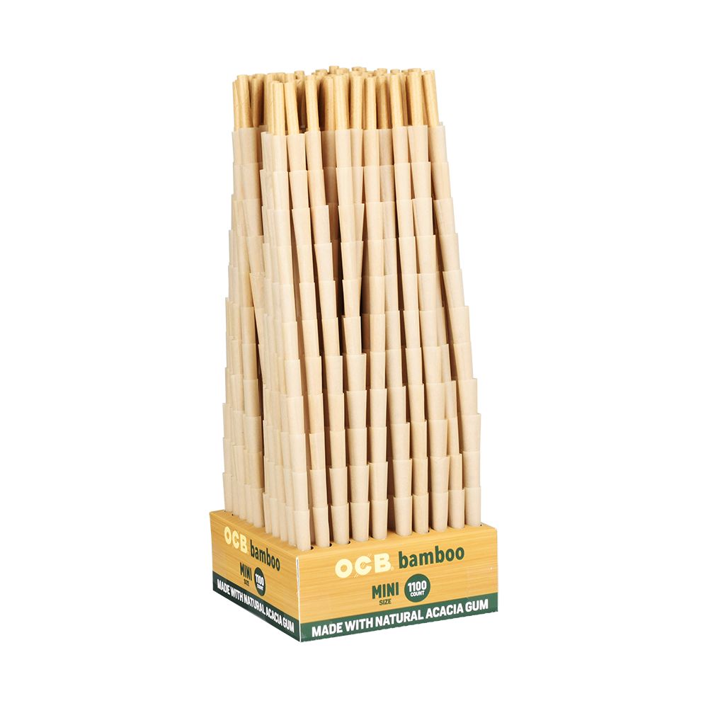 1100CT BOX - OCB Bulk Cones - Bamboo / Mini