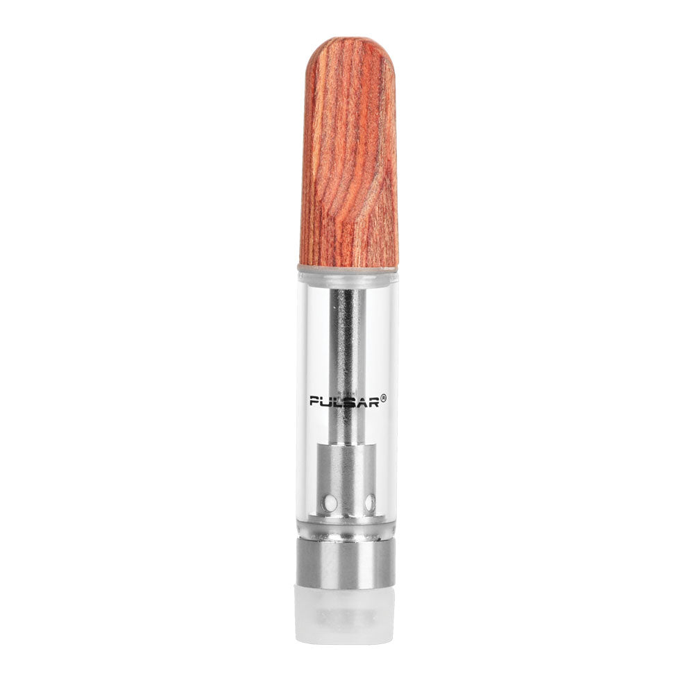 Pulsar Wood Tip Quartz Frit Cartridge Tanks