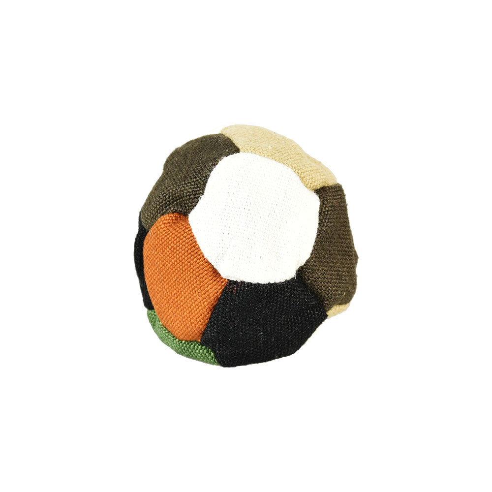 Hemp Patchwork Sand-Filled Footbag | 12-Panel