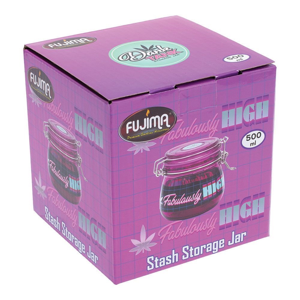 Fujima Dank Tank Fabulously High Glass Jar - 500ml