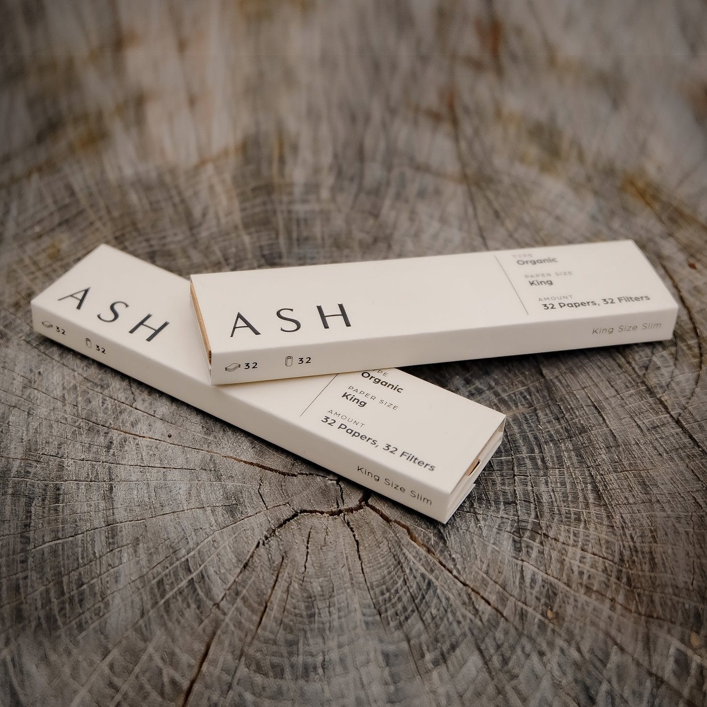 ASH Rolling Paper | King | Organic