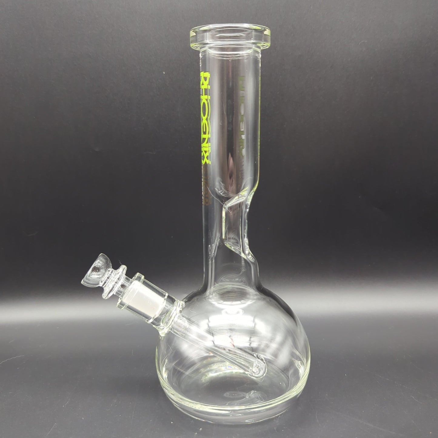 8" Phoenix Beaker w/ Fixed Downstem