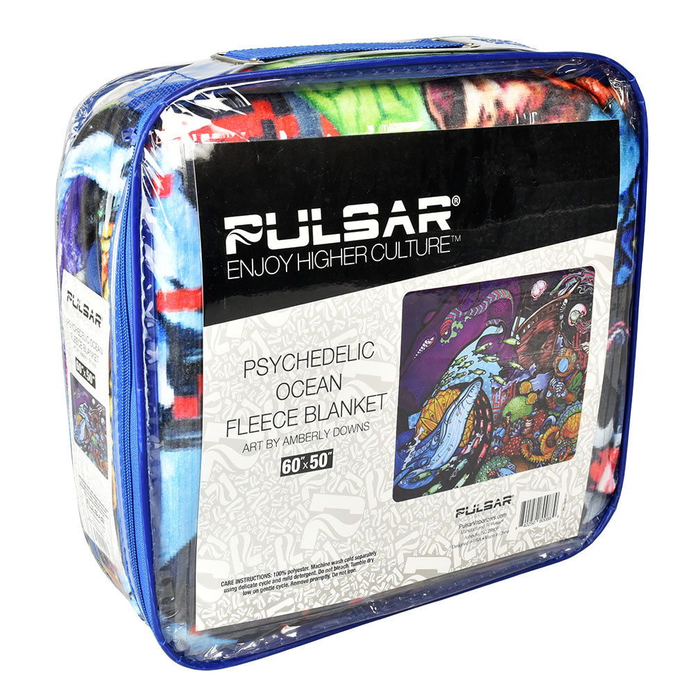 Pulsar Fleece Throw Blanket