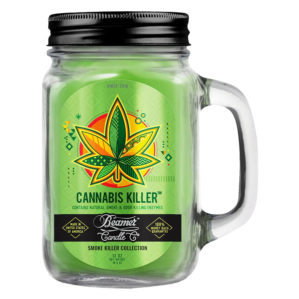 Beamer Candle Co. Mason Jar Candle | Cannabis Killer