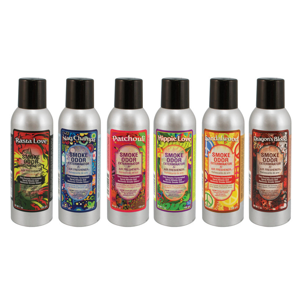 Smoke Odor Exterminator Spray - 7oz / Retro Mix - 12PC DISPLAY