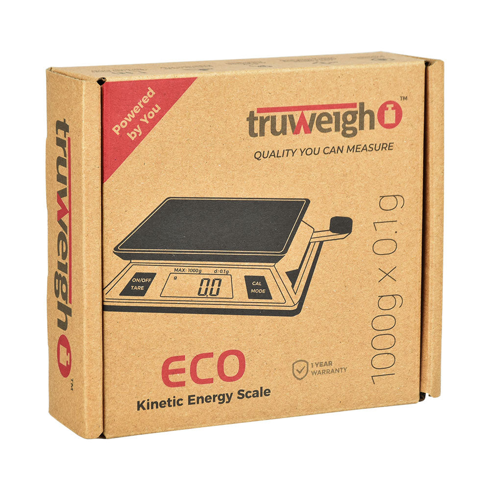 Truweigh ECO Kinetic Energy Mini Scale - 1000g x 0.1g