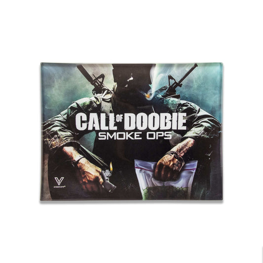 Call of Doobie Glass Rollin' Tray