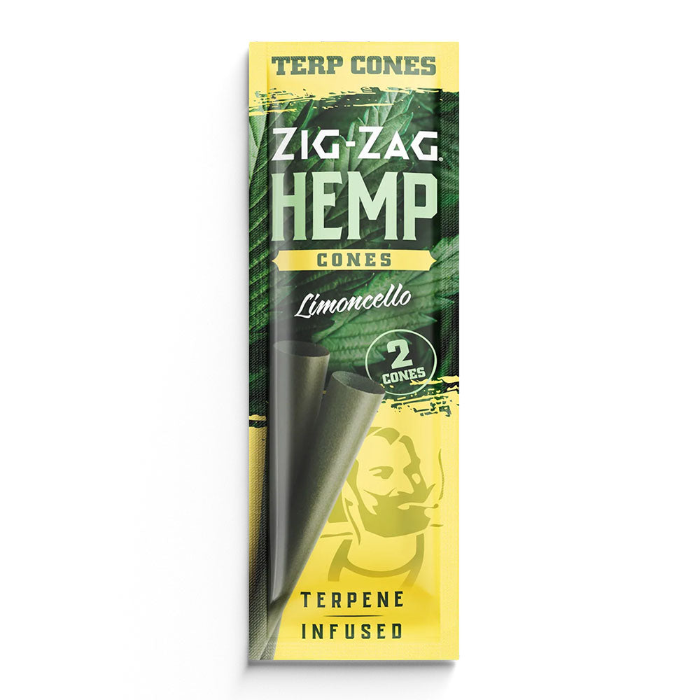 Zig Zag Terpene Infused Pre-Rolled Cones | 2pk | 15pc Display