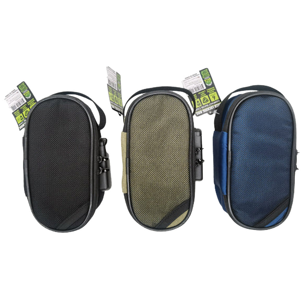 6PC DISP - Smokezilla Locking Padded Bag - 8"x5"/Asst Colors