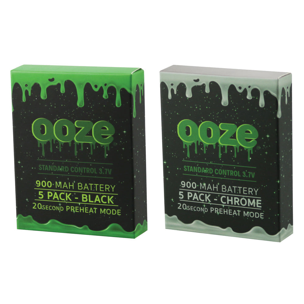 5PK - Ooze Standard Batteries - 3.75" / 900mAh