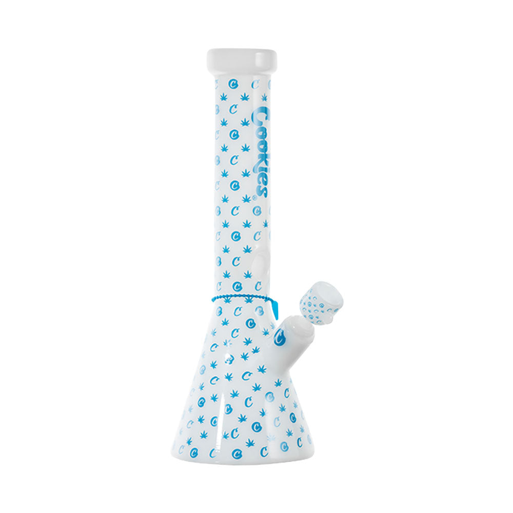 Cookies V Beaker Glass Water Pipe | 13.75" | 14mm F