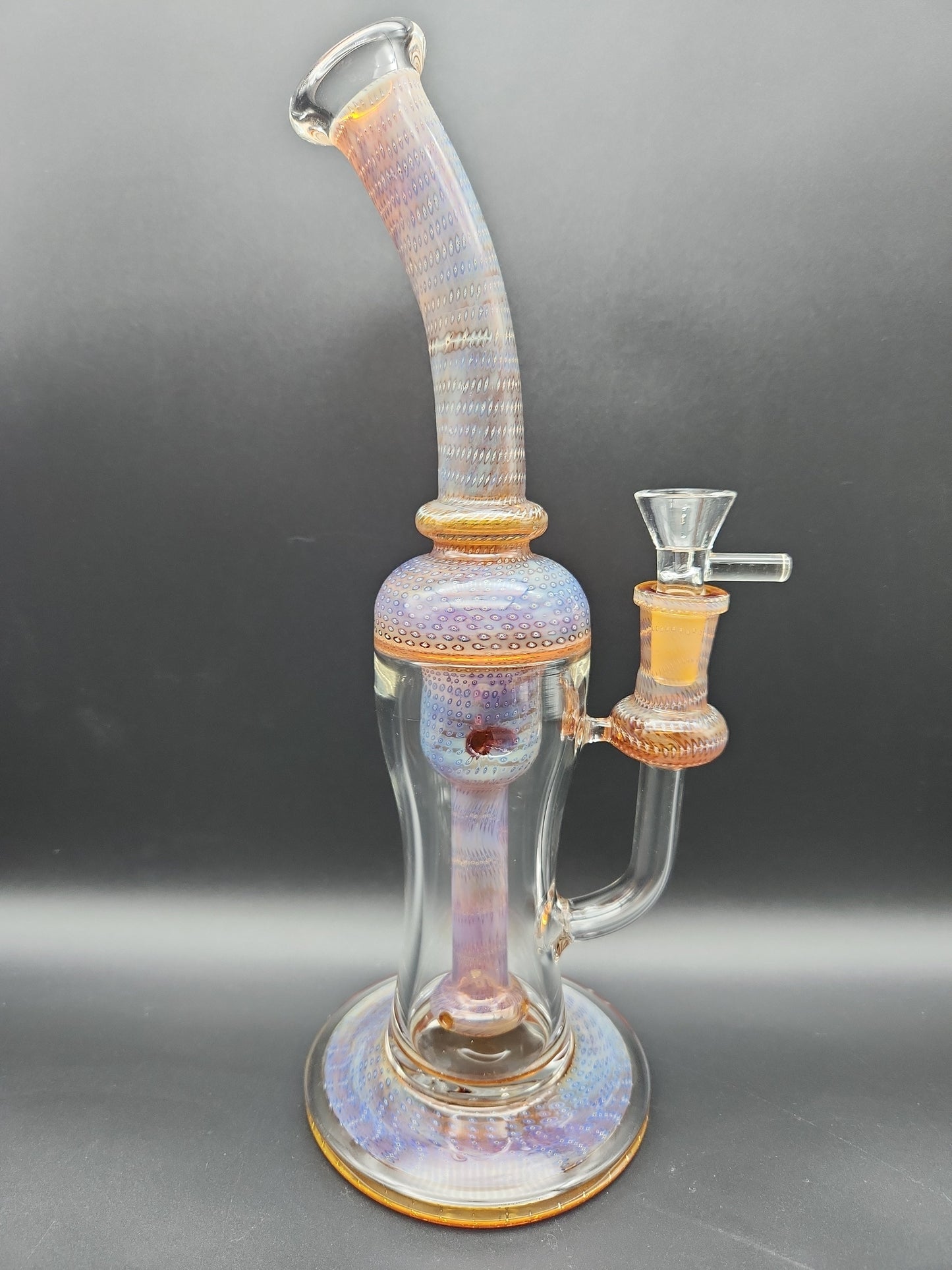 11" Polka Dot Incycler Water pipe